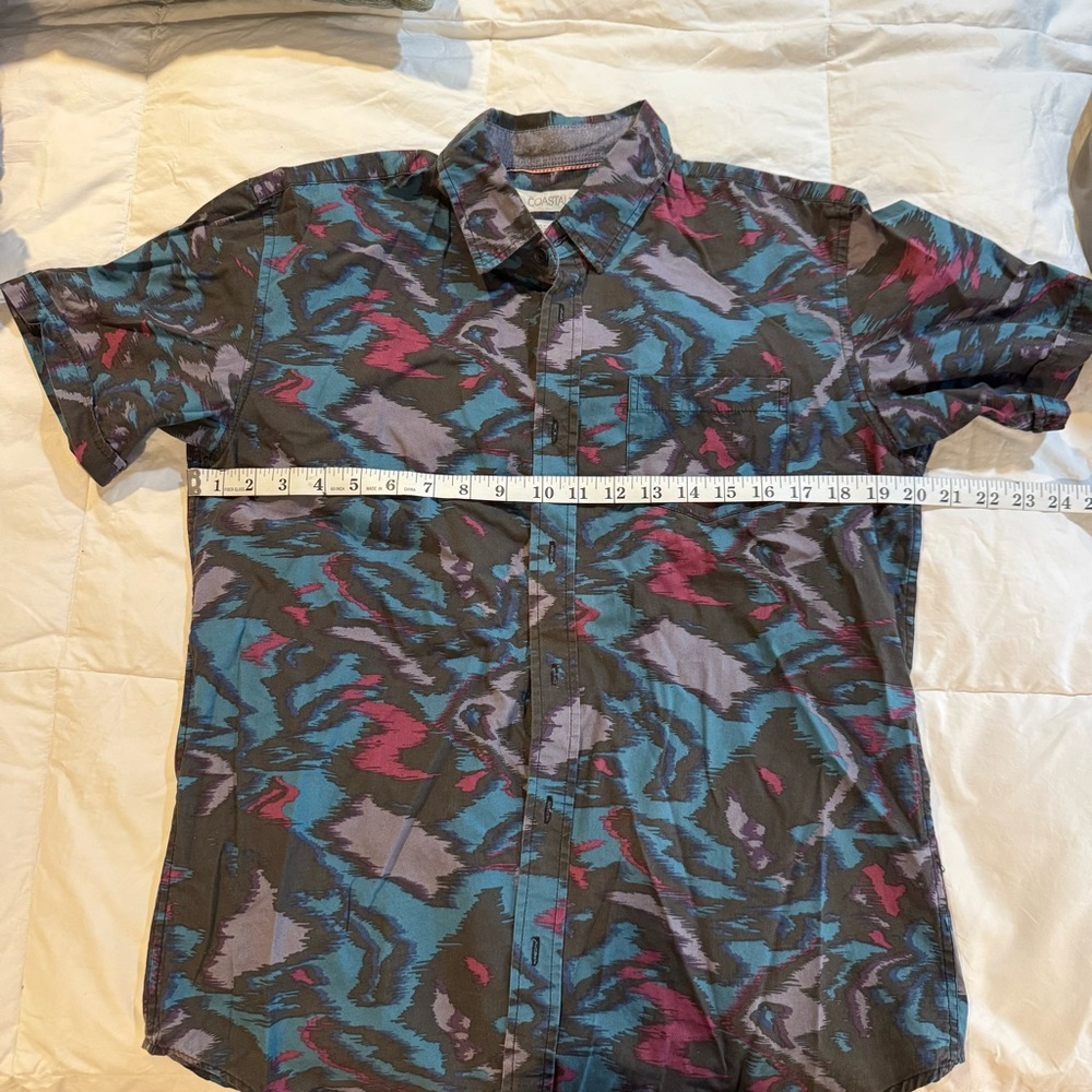 Coastal short sleeve button down
